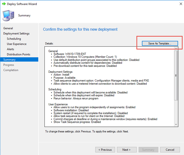 ConfigMgr 1802 TP – Deployment Template for Task Sequences | Desktop ...